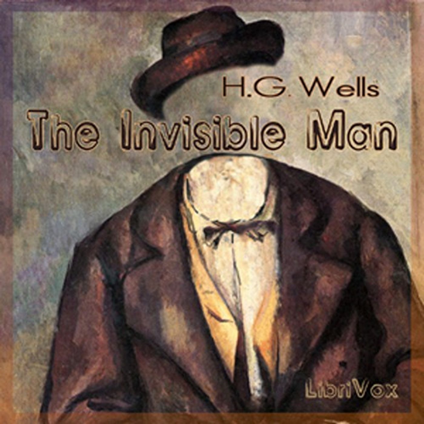 The Invisible Man by H. G. Wells. cover art