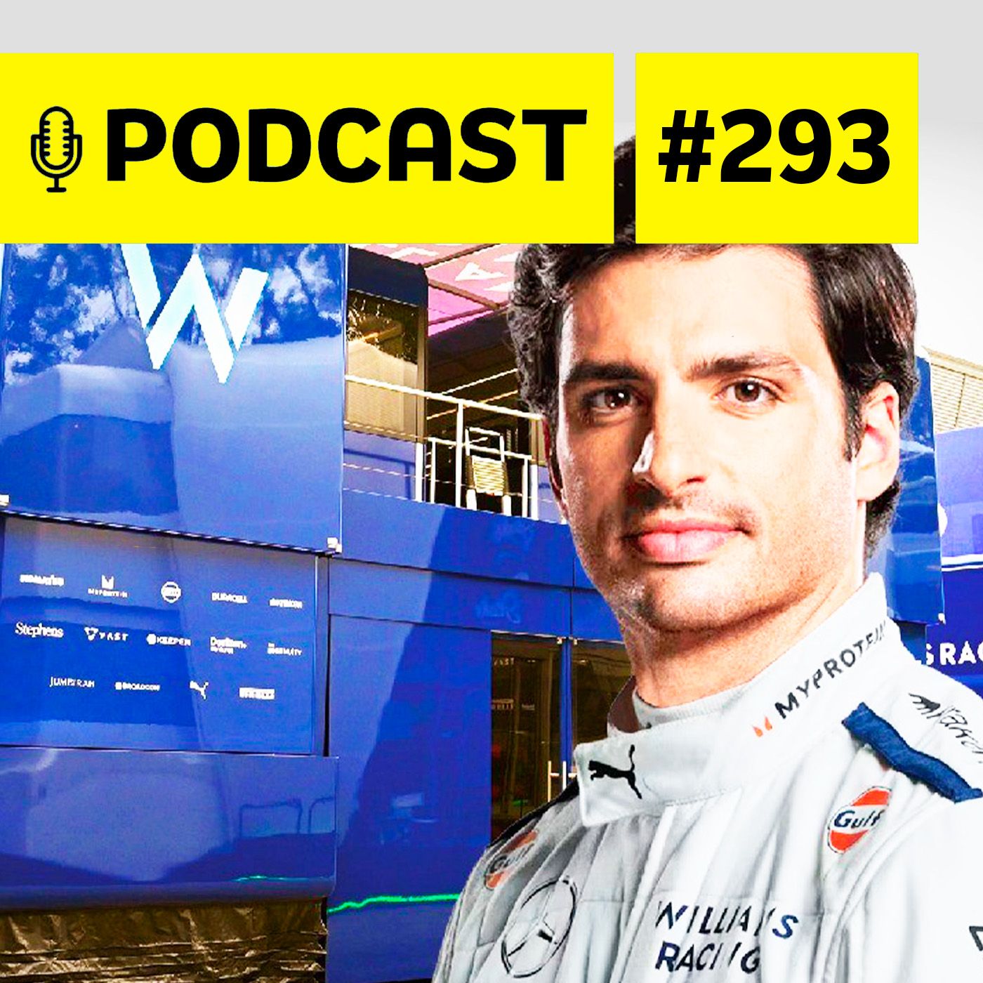 Podcast #293 - O que levou Sainz a optar pela Williams? Justifica Red Bull confiar em Pérez? episode artwork