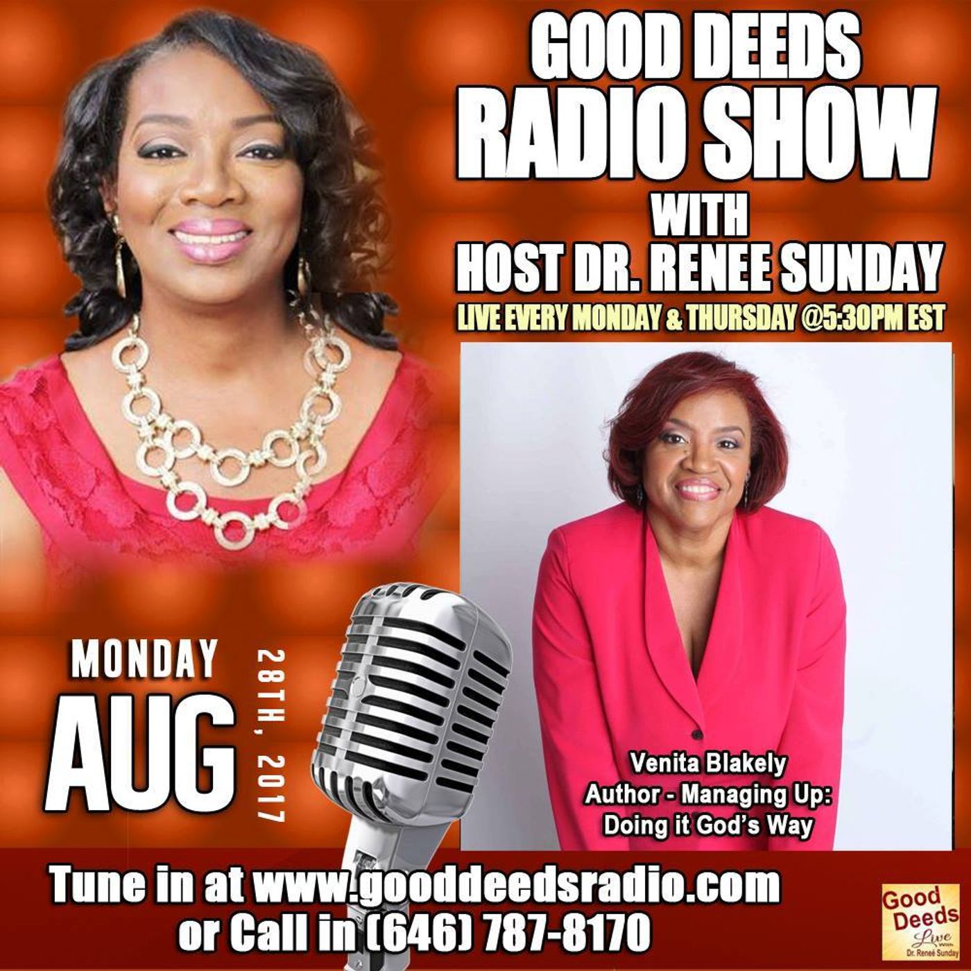 Dr. Renee Sunday\'s show