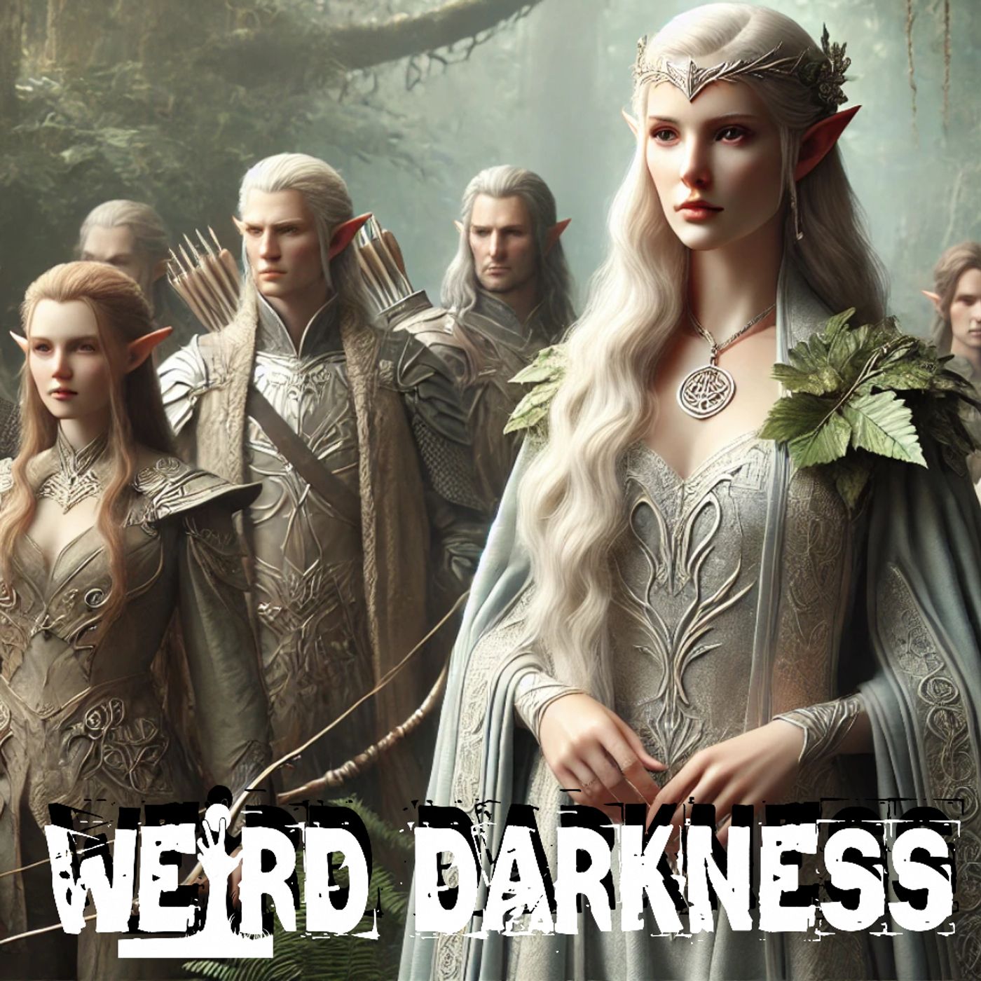 cover of episode “A HISTORY OF ELVES” and More Strange True Stories! #WeirdDarkness