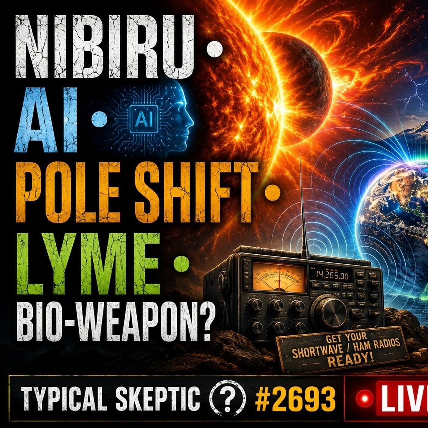 Nibiru, Pole Shift & Lyme Bio-Weapons? | Dr. Richard Alan Miller & Karen Lucyk Macdonald - TSP # 2693 episode artwork