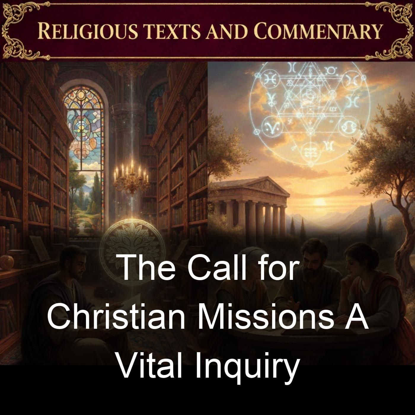The Call for Christian Missions A Vital Inquiry cover art