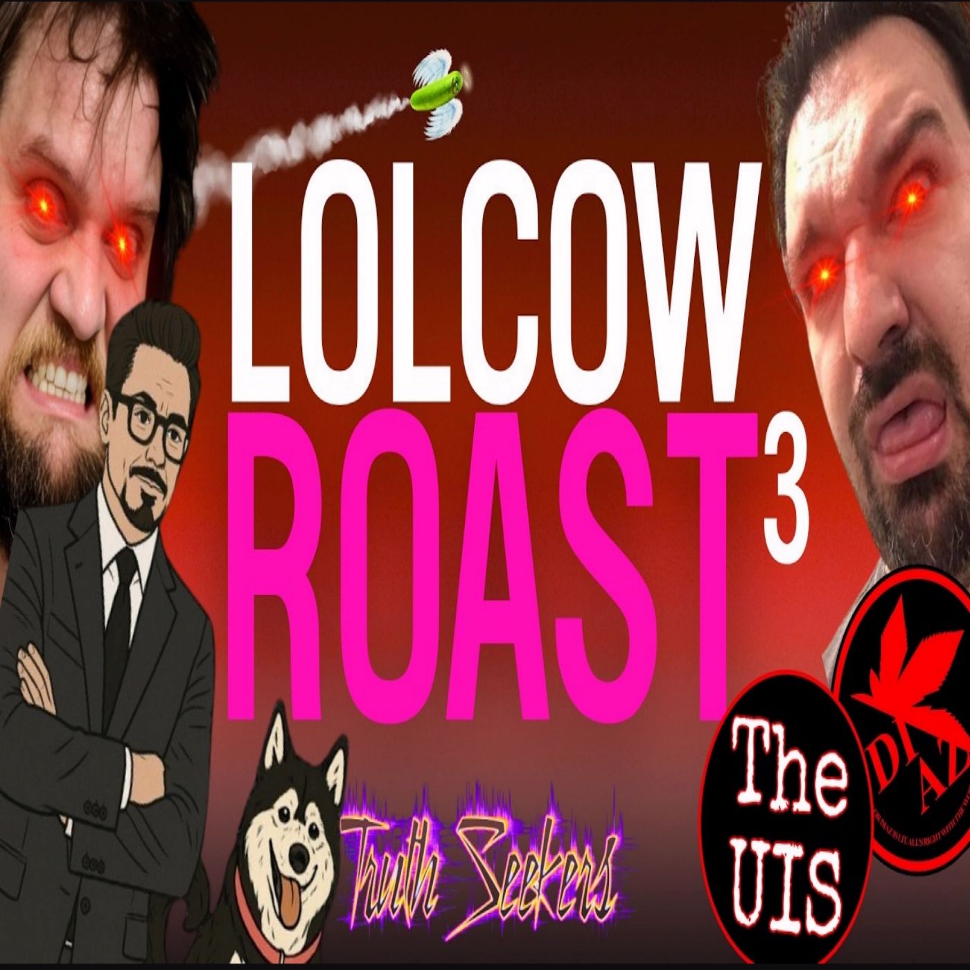 DSP & TheQuartering  - A  LOLCOW roast panel with H-Bomb,  UIS, and Lor Diaz!