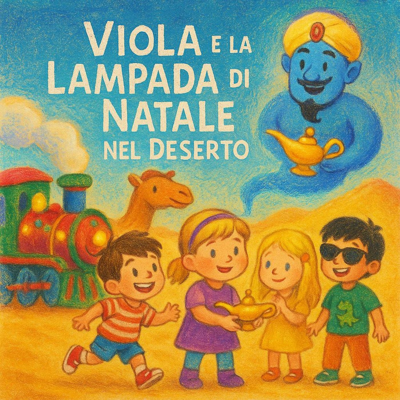 Viola e la Lampada di Natale nel Deserto