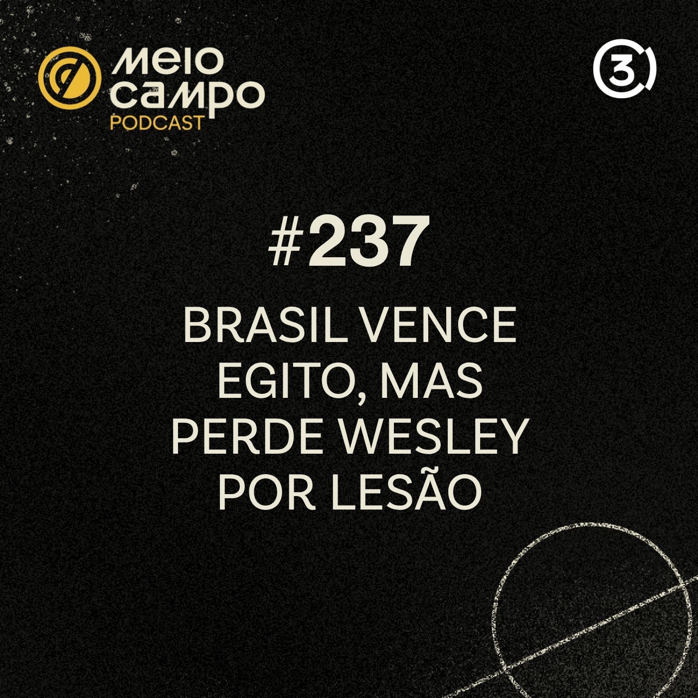 #237 Pré-Copa: Brasil vence Egito, mas perde Wesley. E agora? episode artwork