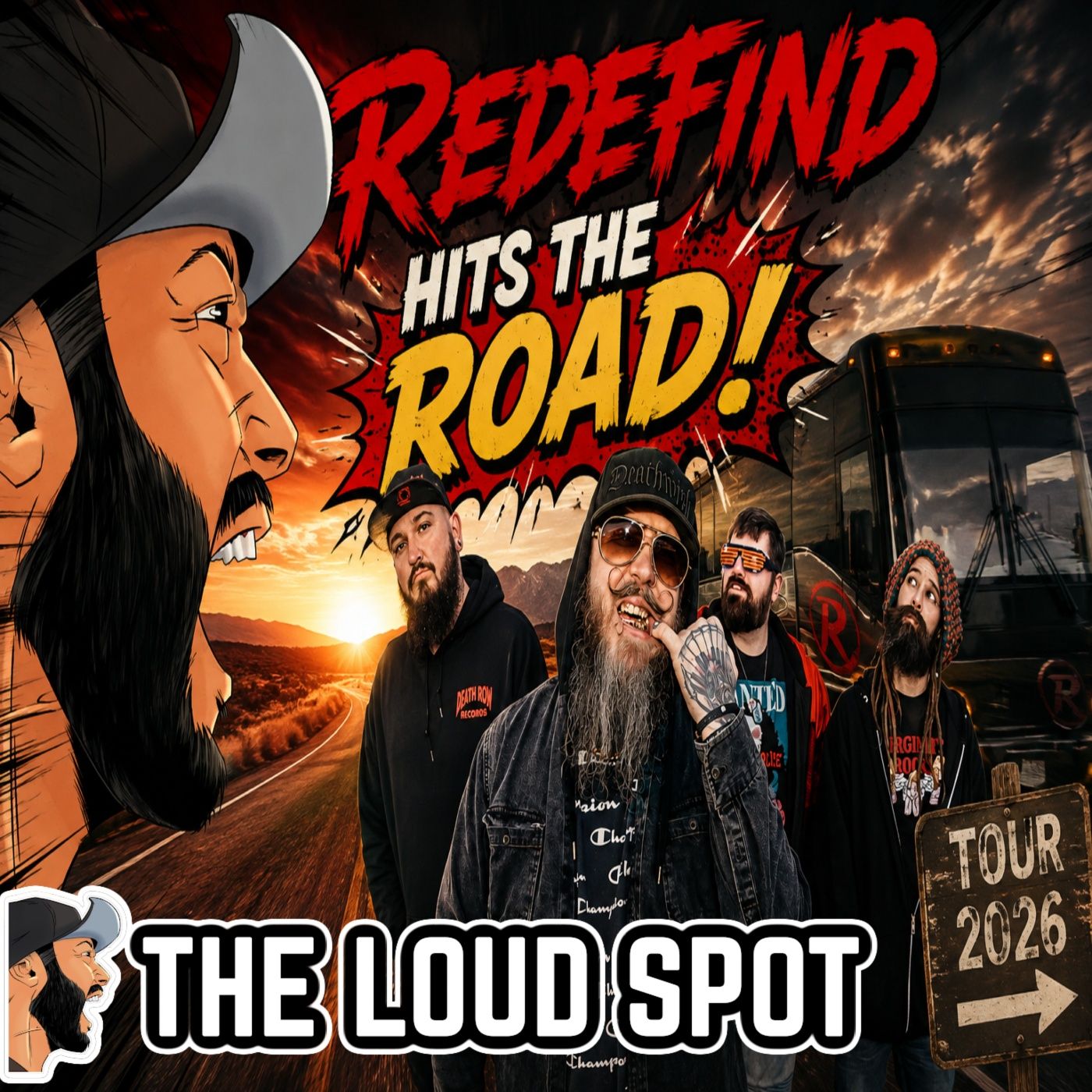 Ep #527 REdEFIND Hits the Road! 2026 Tour! episode artwork