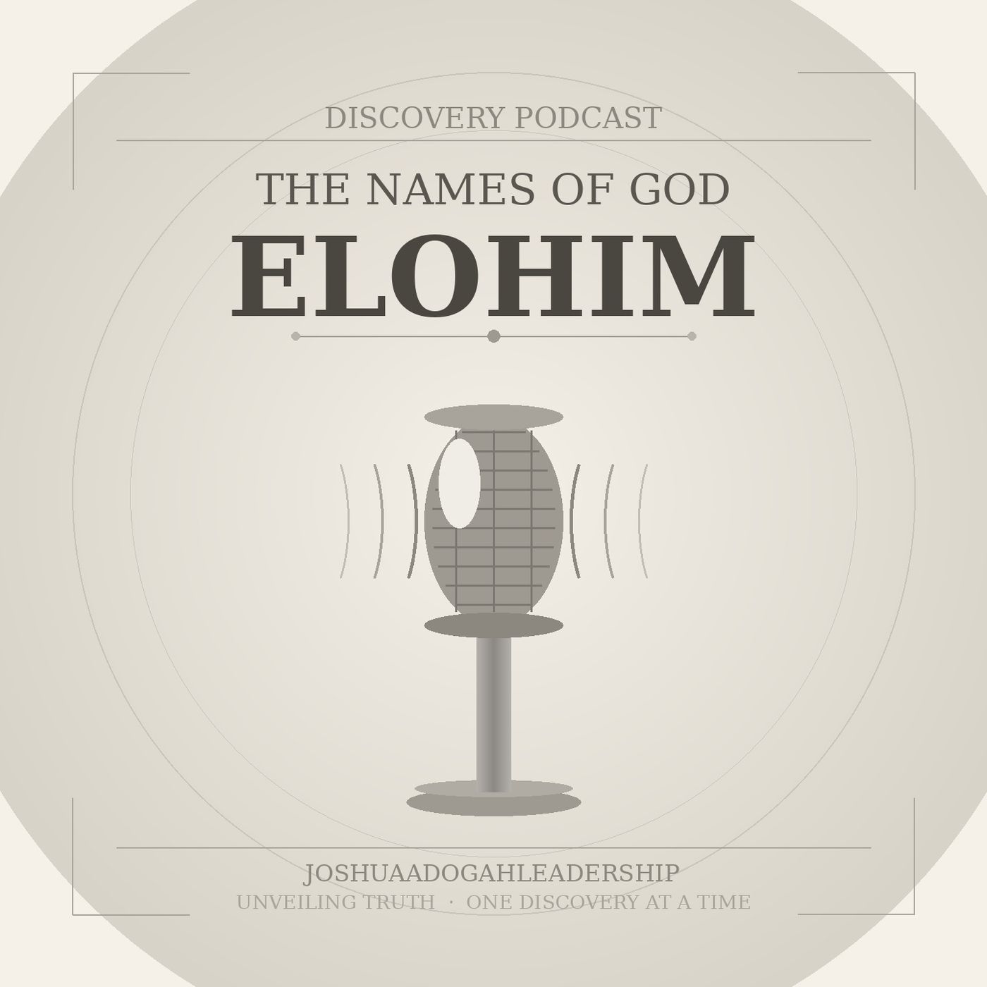 The Names of God- Elohim