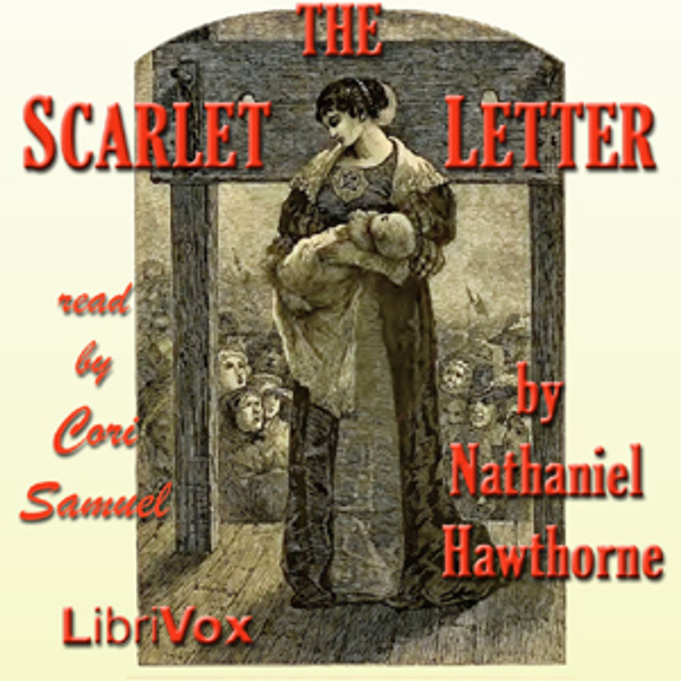 Nathaniel Hawthorne - The Scarlet Letter (version 2) cover art