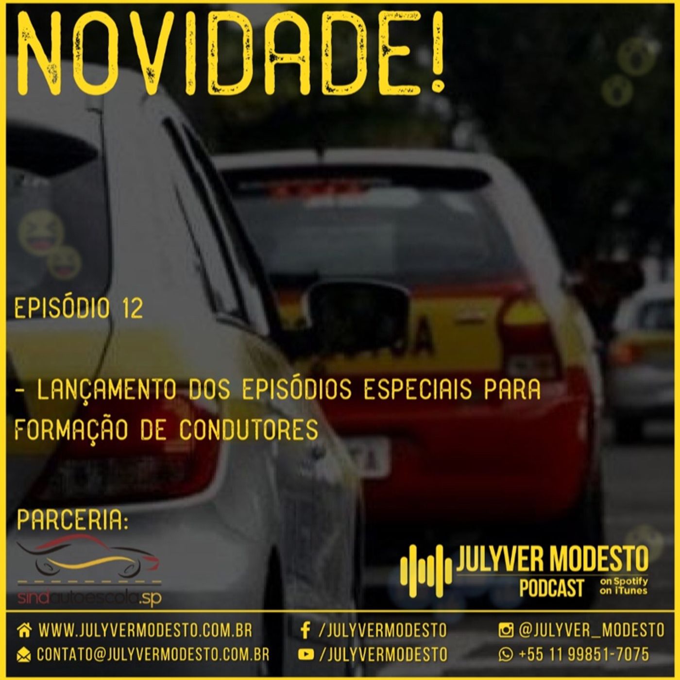Episódio 12 - Trânsito, por Julyver Modesto episode artwork