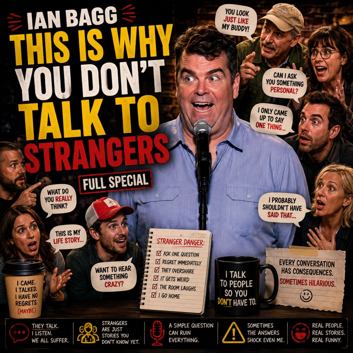 Ian Bagg – This Is Why You Don’t Talk To Strangers Full Special (Stand-up Comedy) episode artwork