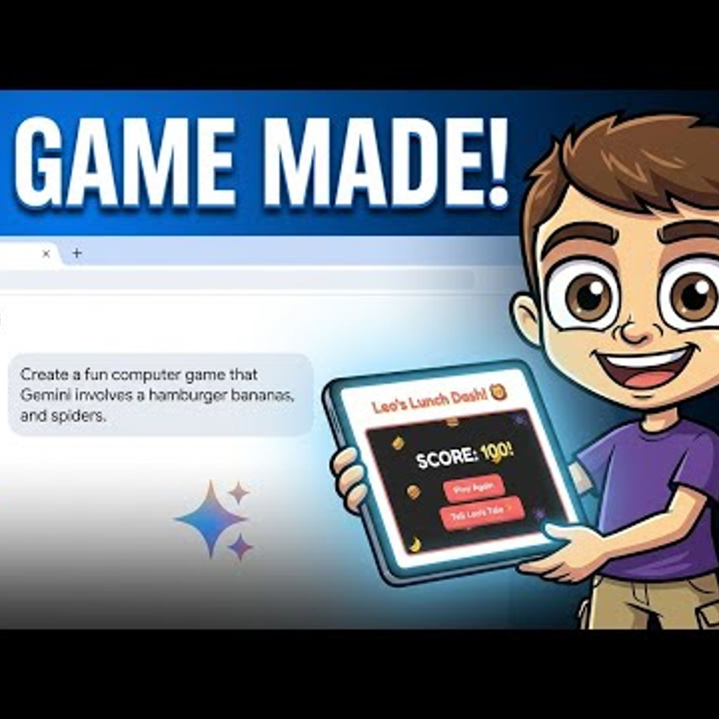 Create AI Computer Games With Google Gemini episode artwork