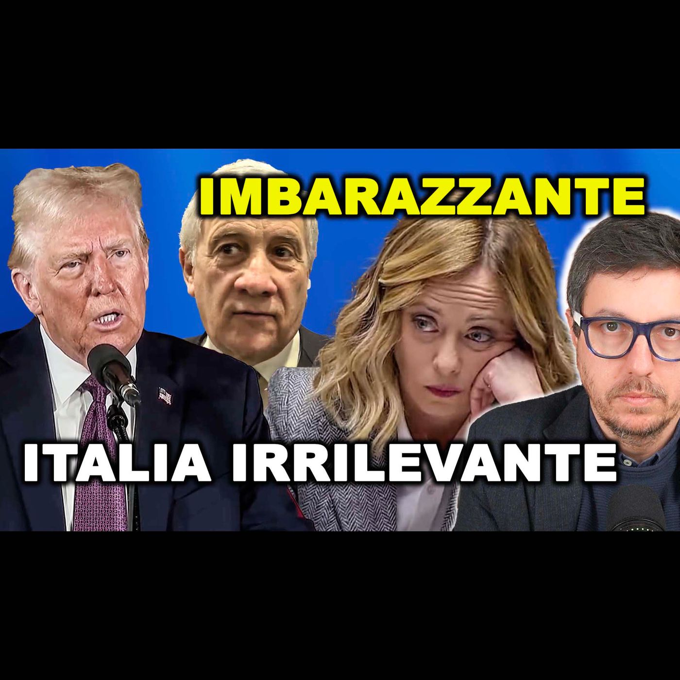 L’ITALIA ININFLUENTE, urla in casa, ubbidisce all’estero |Schiacciata e subordinata agli USA