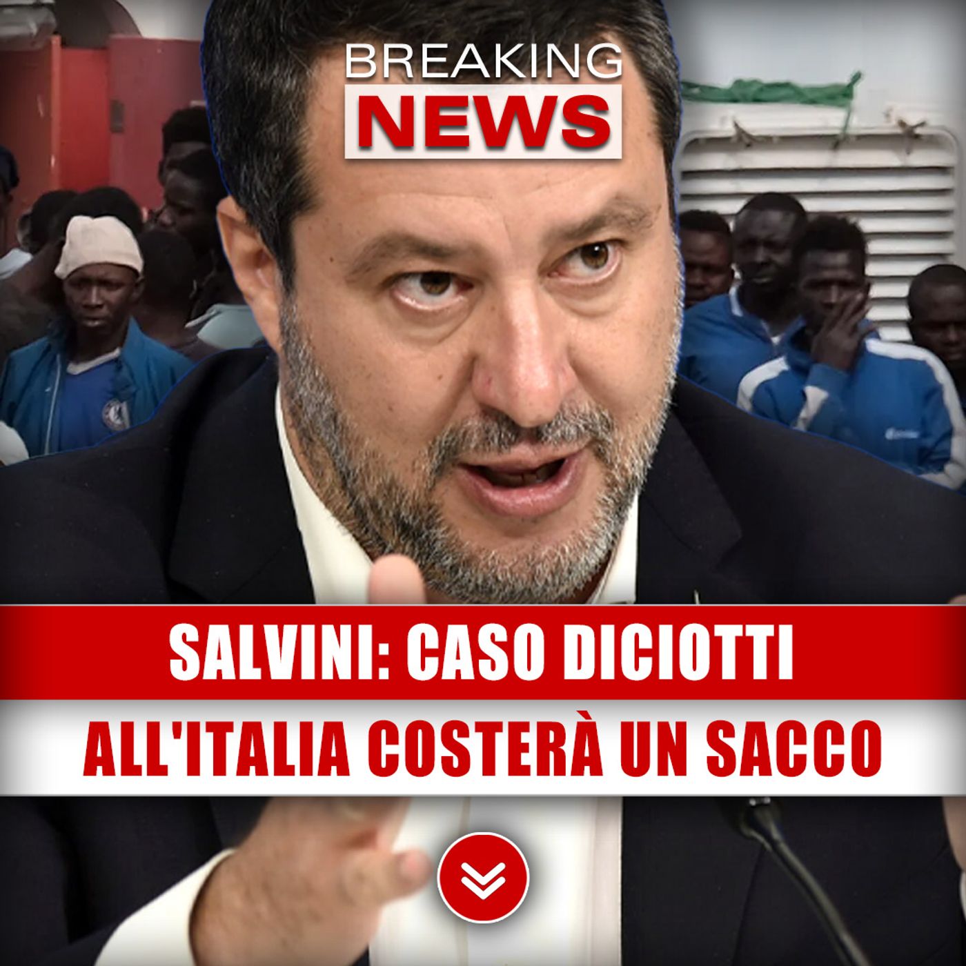 Salvini, Caso Diciotti: All'Italia Costerà Un Sacco Di Soldi!