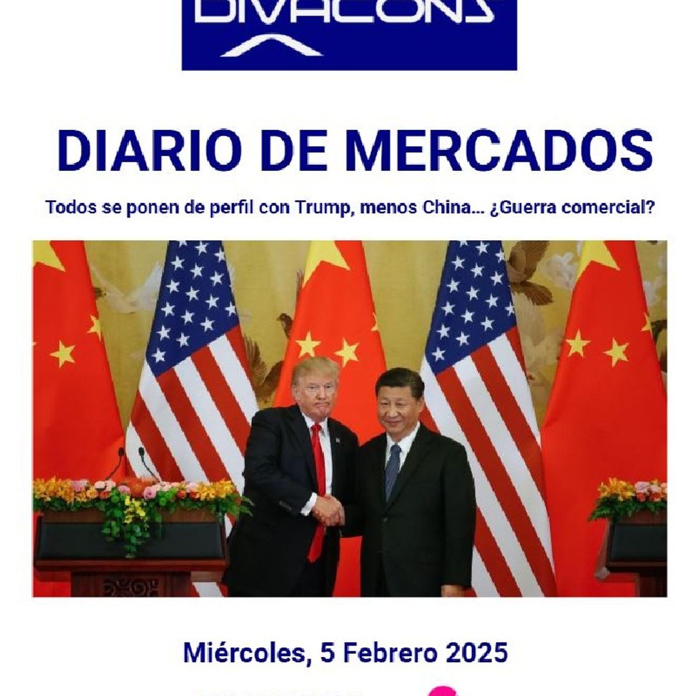 PODCAST PREMIUM DIARIO DE MERCADOS Miércoles 5 Febrero 2025 episode artwork