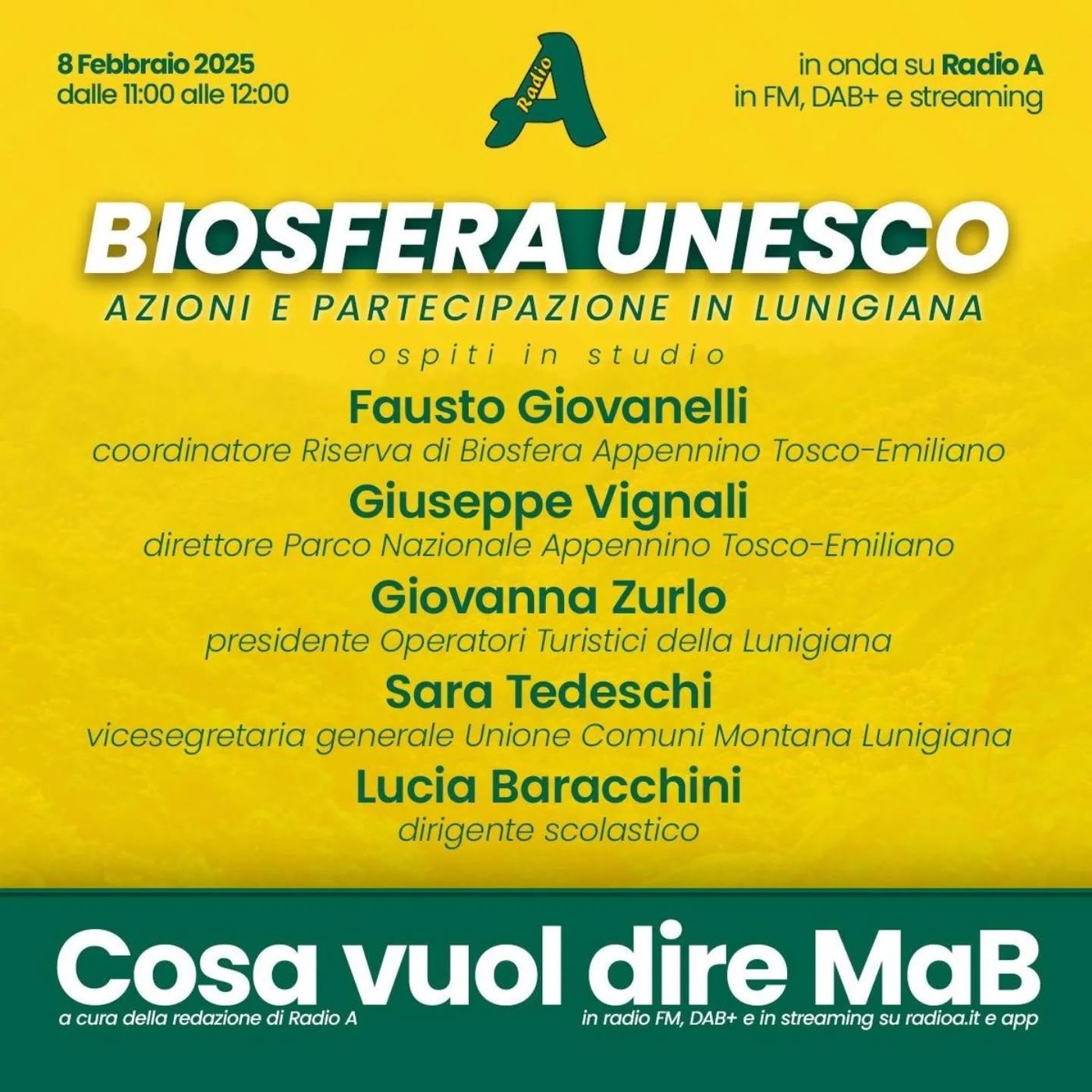 Riascolta Radio A (Interviste e programmi)