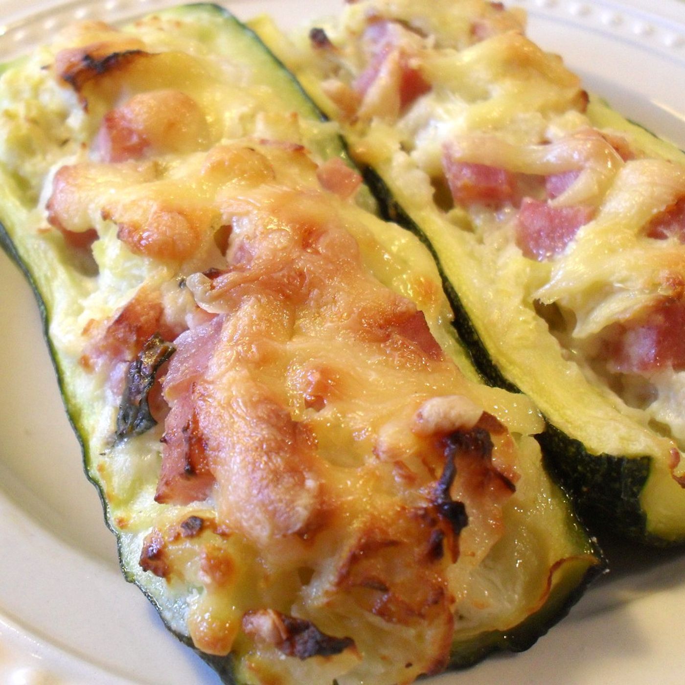 Zucchine ripiene light