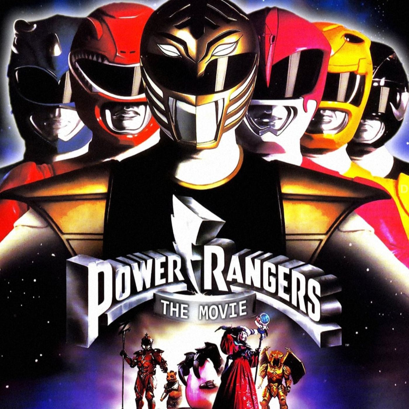 Mighty Morphin Power Rangers: The Movie 1995 episode artwork