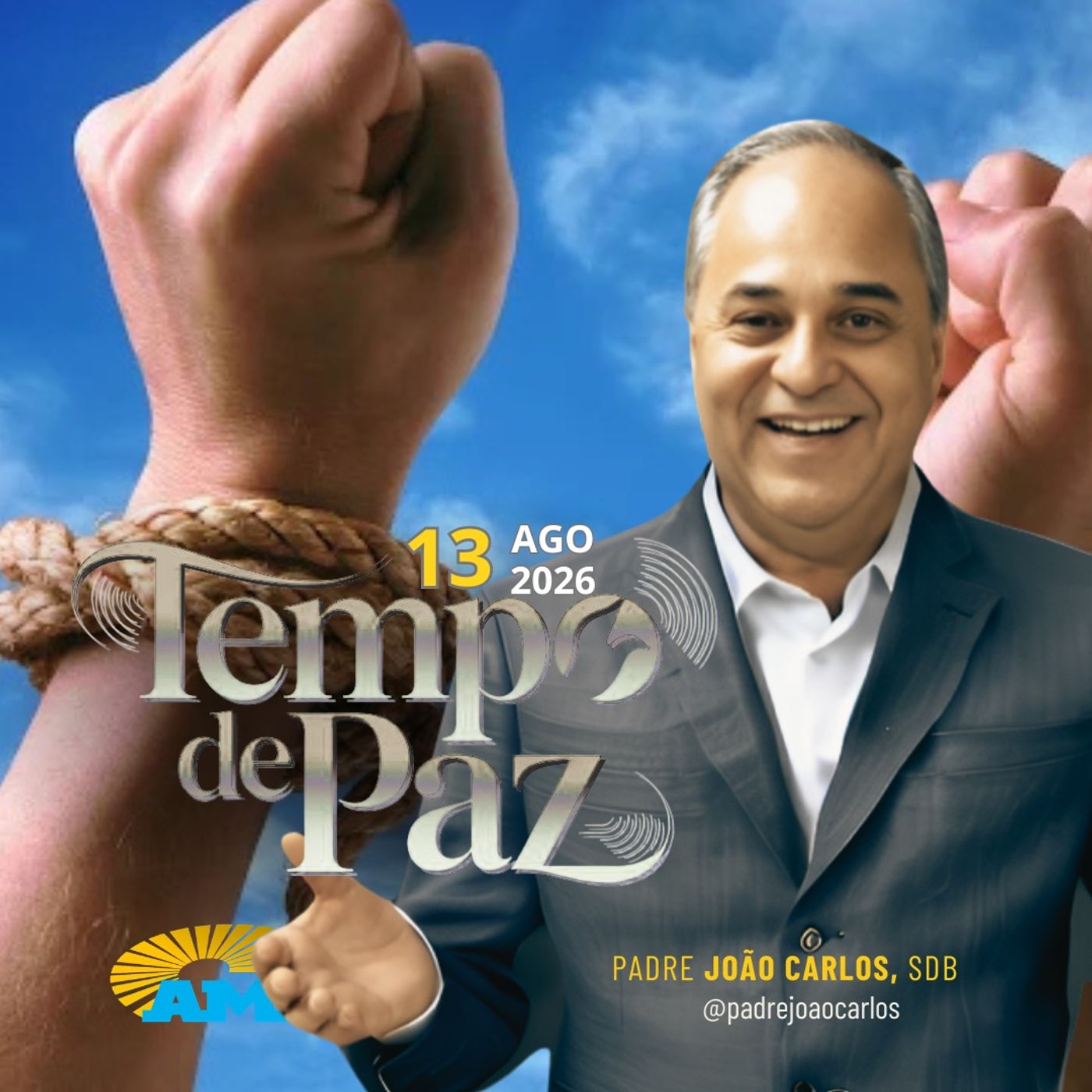 13/08/26 - Programa Padre João Carlos | Tempo de Paz