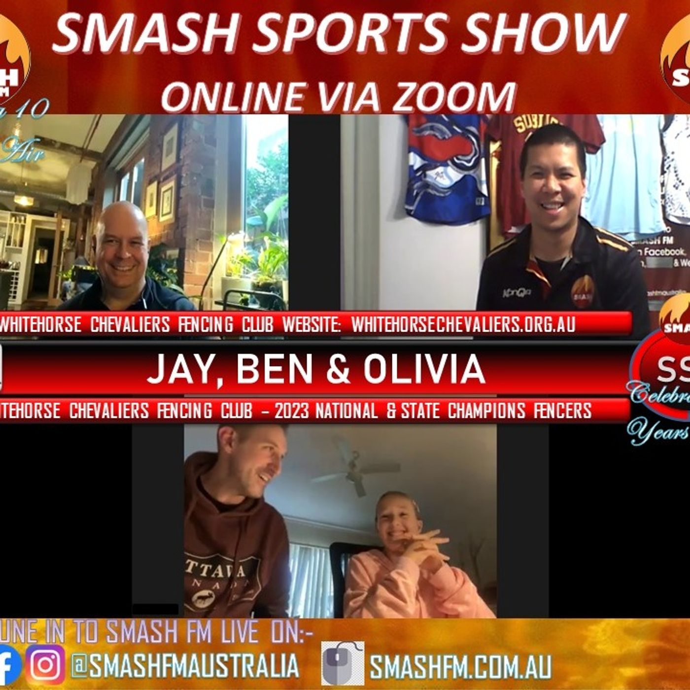 SSS10THYR: Whitehorse Chevaliers Fencing National/State Champions Interviews 261223