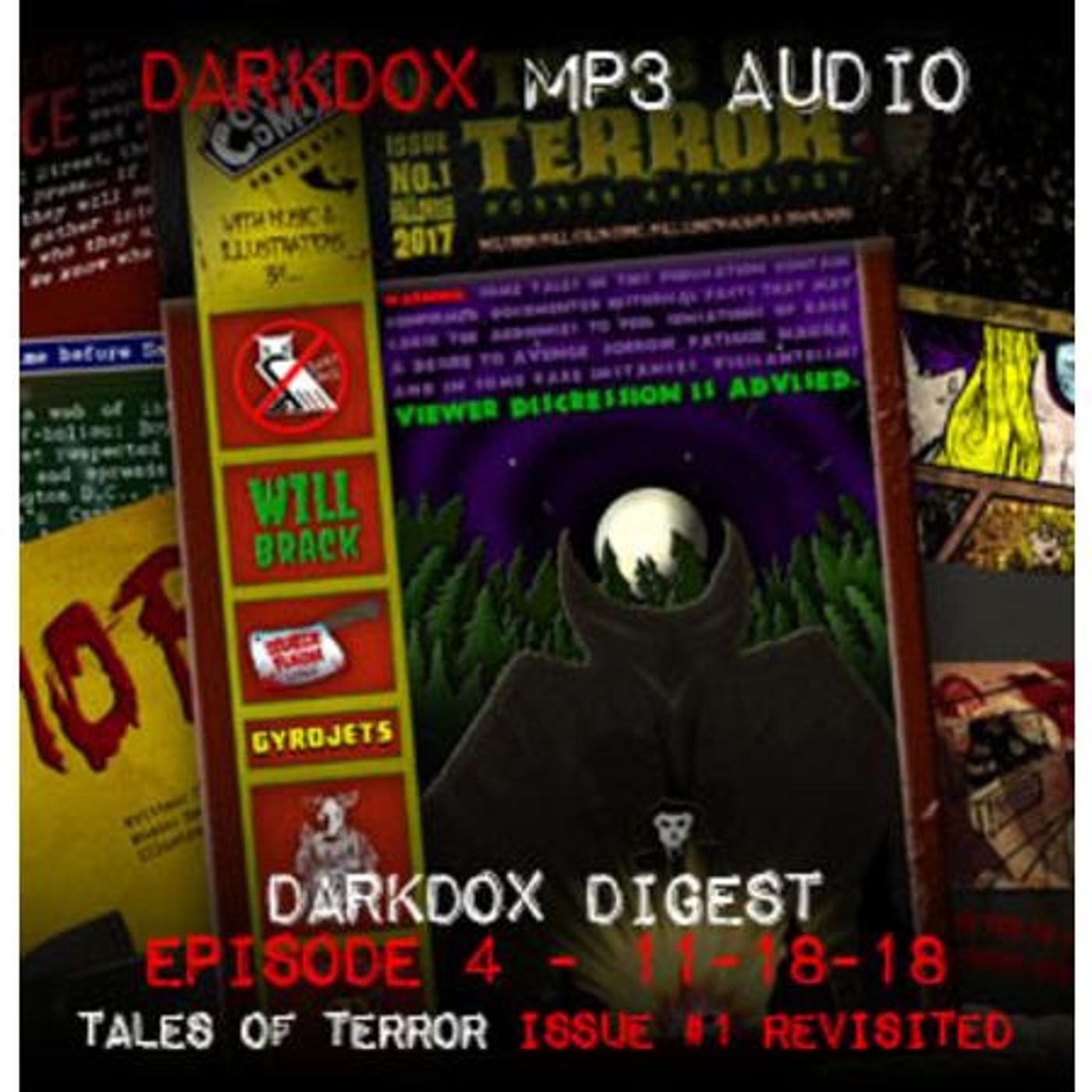 Happy Thanksgiving - Darkdox Digest 4 - The "Missed Episode" w/Christian Coffins episode artwork