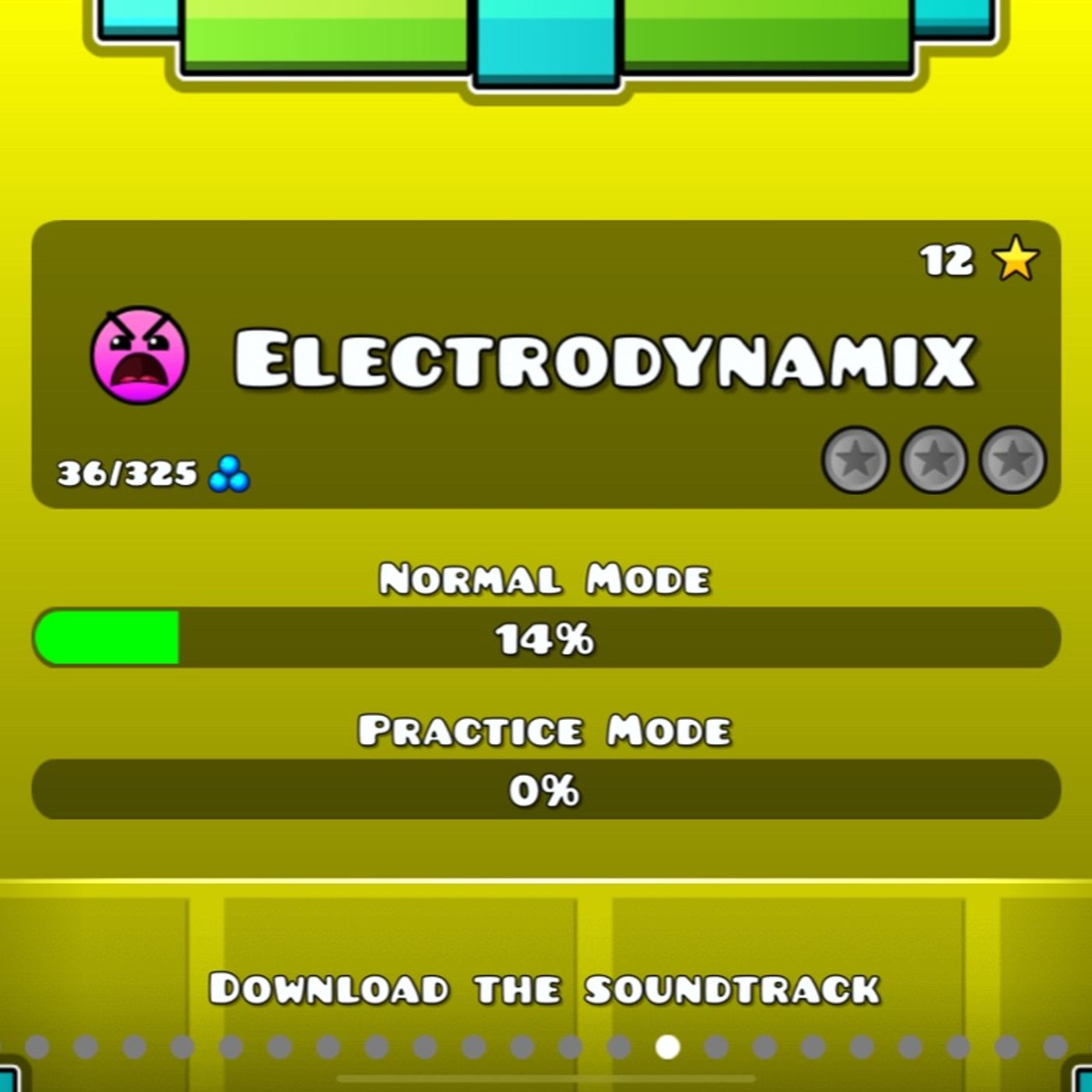 Episode 1, season 1, The GEOMETRY DASH frenzy! episode artwork