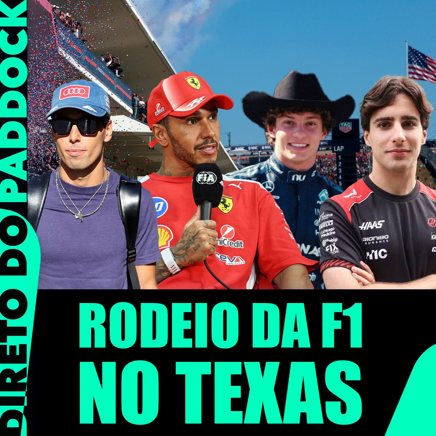 KIMI vs CÂMARA no FUTURO? "SONHO realizado" de BORTOLETO, REVELAÇÕES de HORNER e a F1 em AUSTIN!