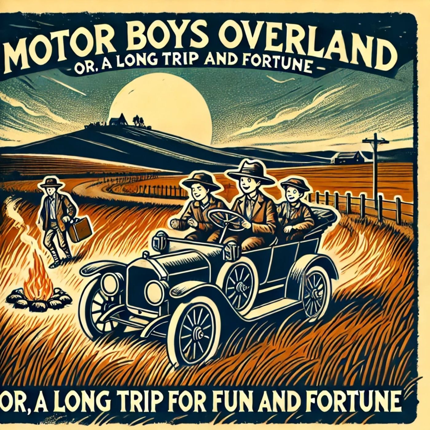 Motor Boys Overland; or, A Long Trip for Fun and Fortune podcast artwork