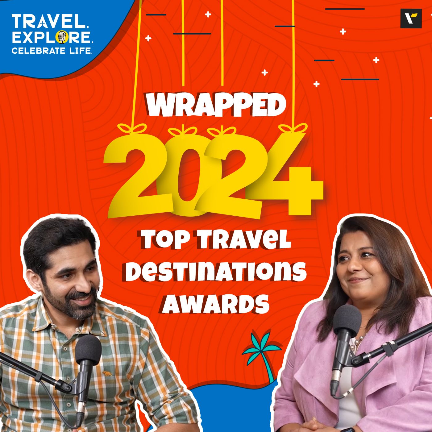 cover of episode 🎁 🗺️ Wrapped 2024: Top TRAVEL Destinations AWARDS | TECL Podcast with Neil Patil and Sunila Patil