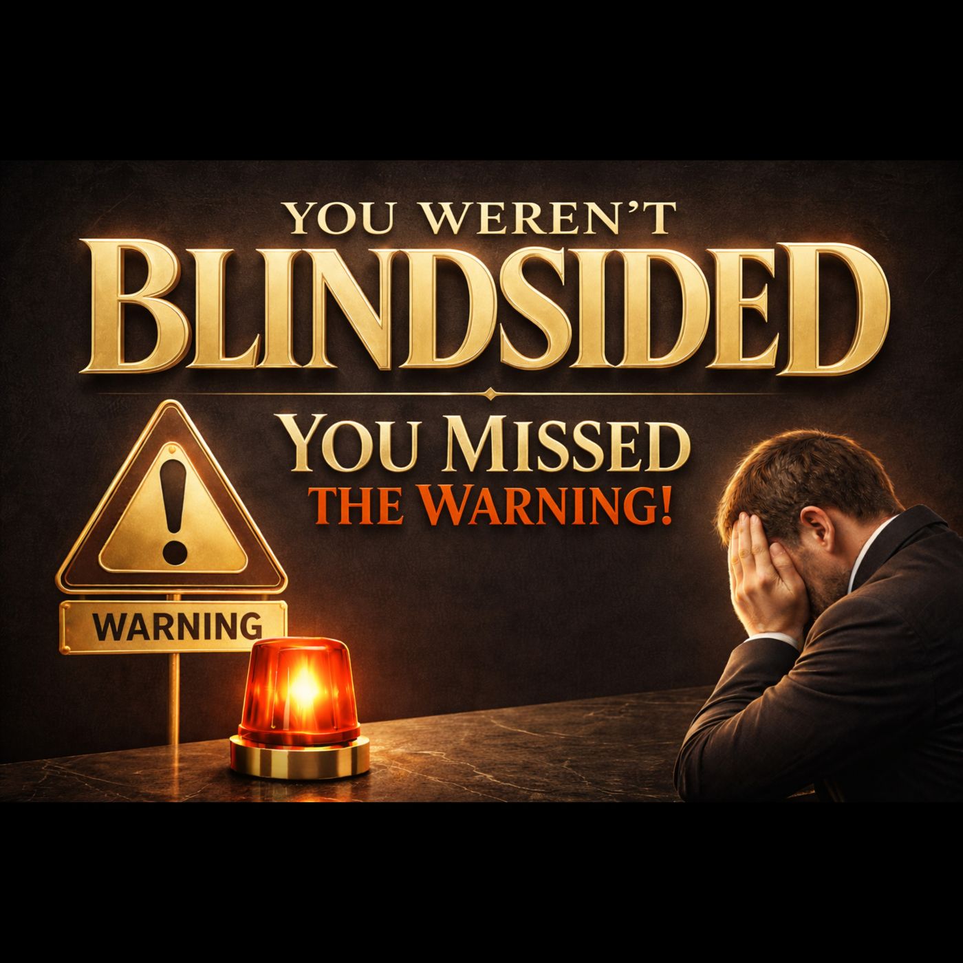 You Weren't Blindsided — You Missed the Warning!