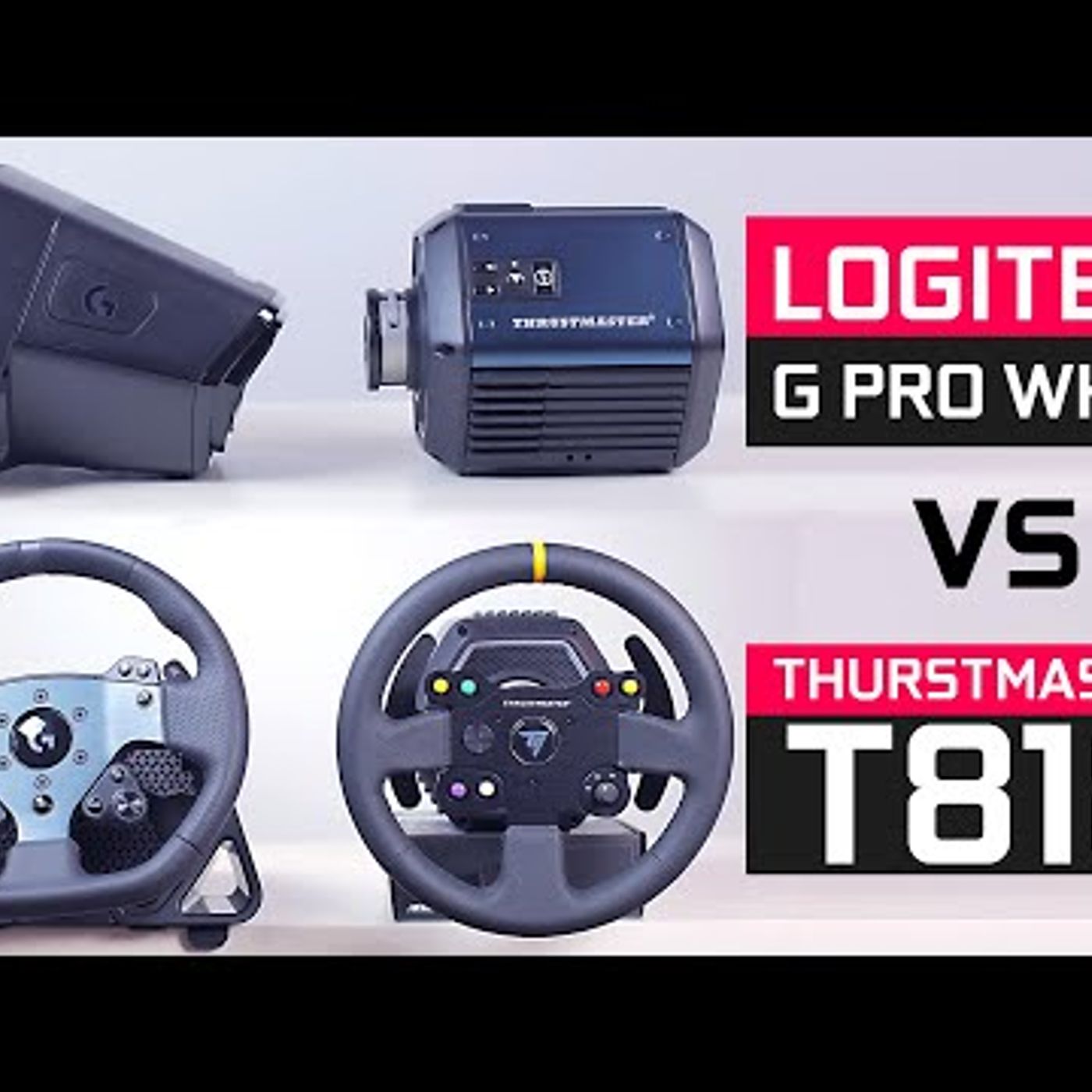 Logitech G Pro Wheel vs Thrustmaster T818 (PC Only Comparison) episode artwork