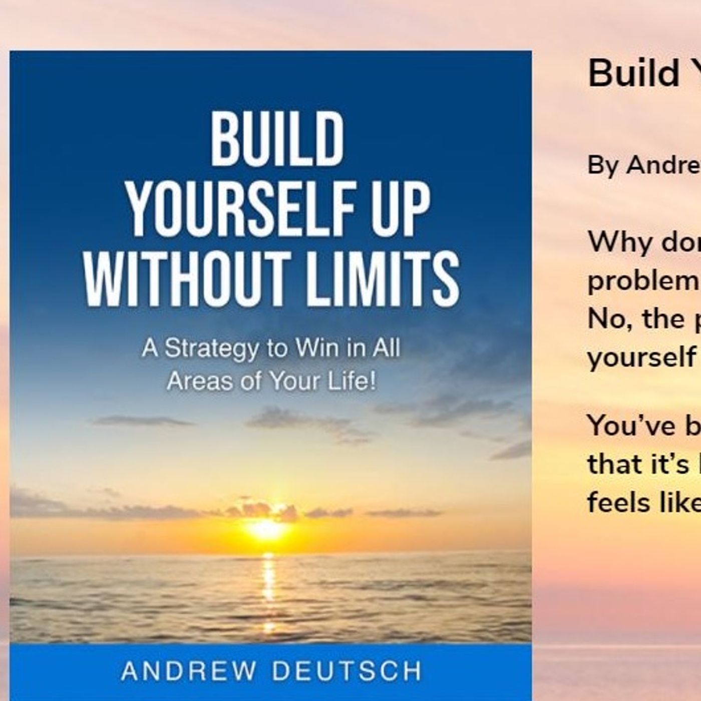 Build Yourself Up Without Limits To Win