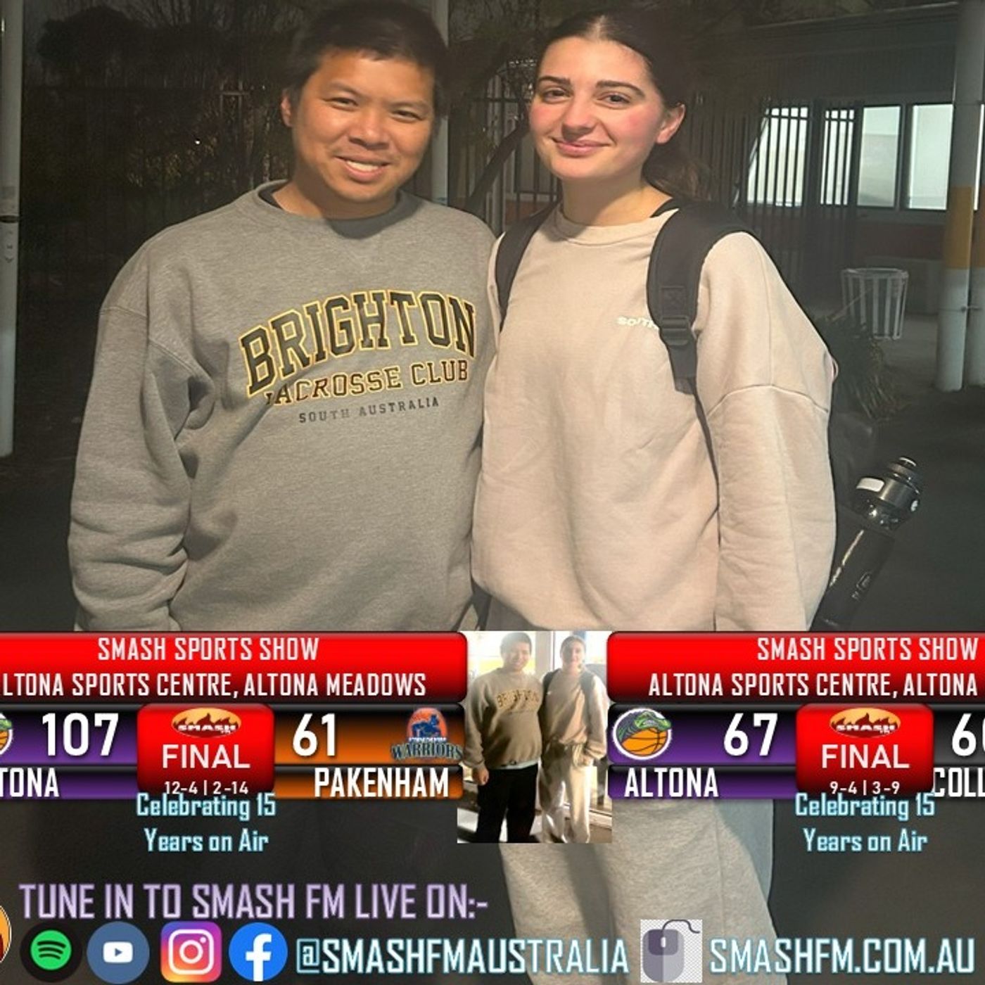 SSS15THYR: Altona Gators BigV25 VYCW Alicia Sciberras Interviews 170625