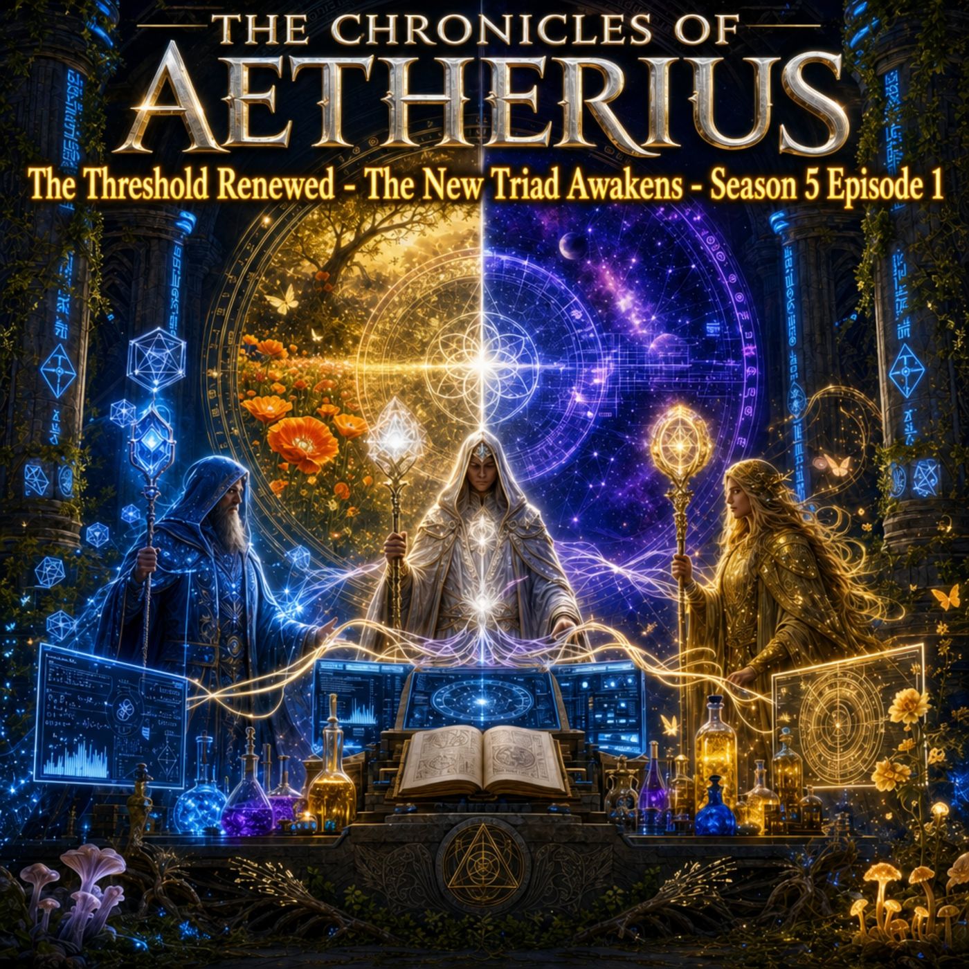 The First Threshold - Integrating Awakening, Sovereign Intelligence, and the Digital Archive - S5E1 episode artwork