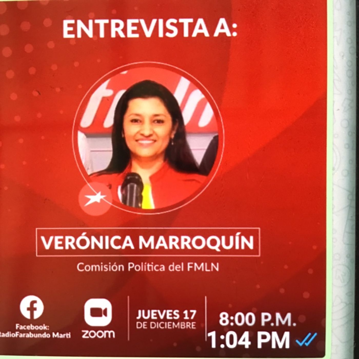 En vivo desde El Salvador