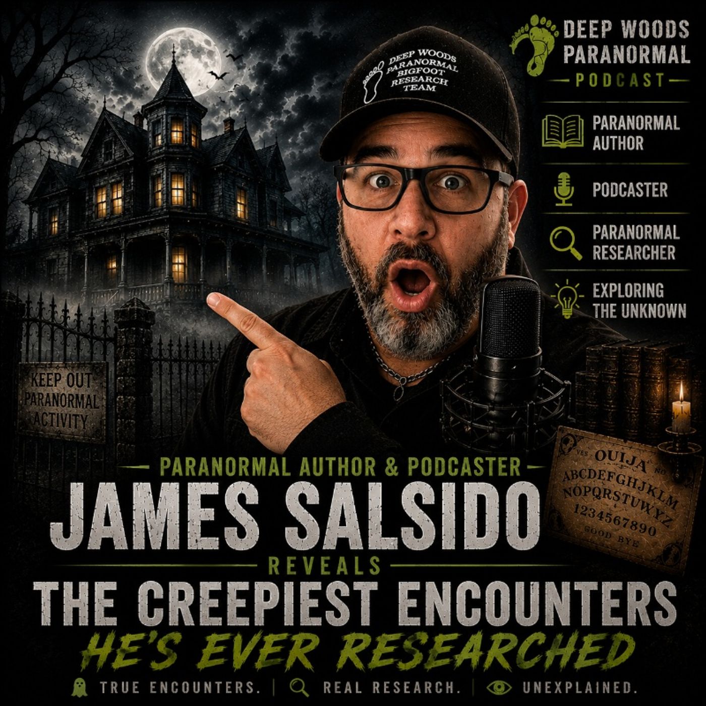 Paranormal Author James Salsido Reveals the Creepiest Encounters He’s Ever Researched