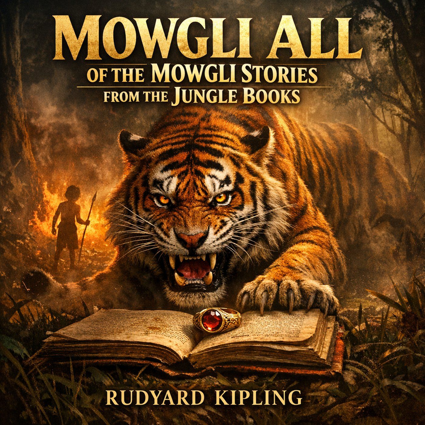 🟡 Mowgli: All of the Mowgli Stories from the Jungle Books (Full Audiobook) | Rudyard Kipling episode artwork