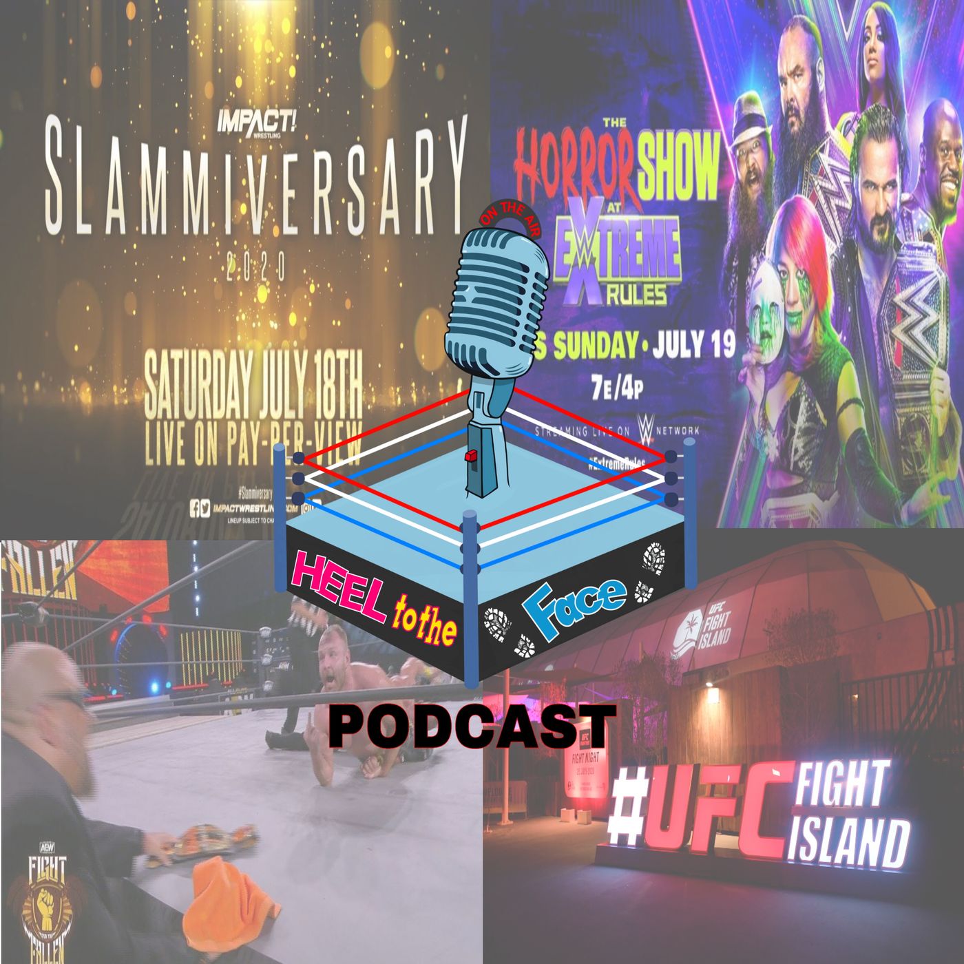 Is WWE going on hiatus WWE Extreme Rules and Impact Slammiversary preview. episode artwork