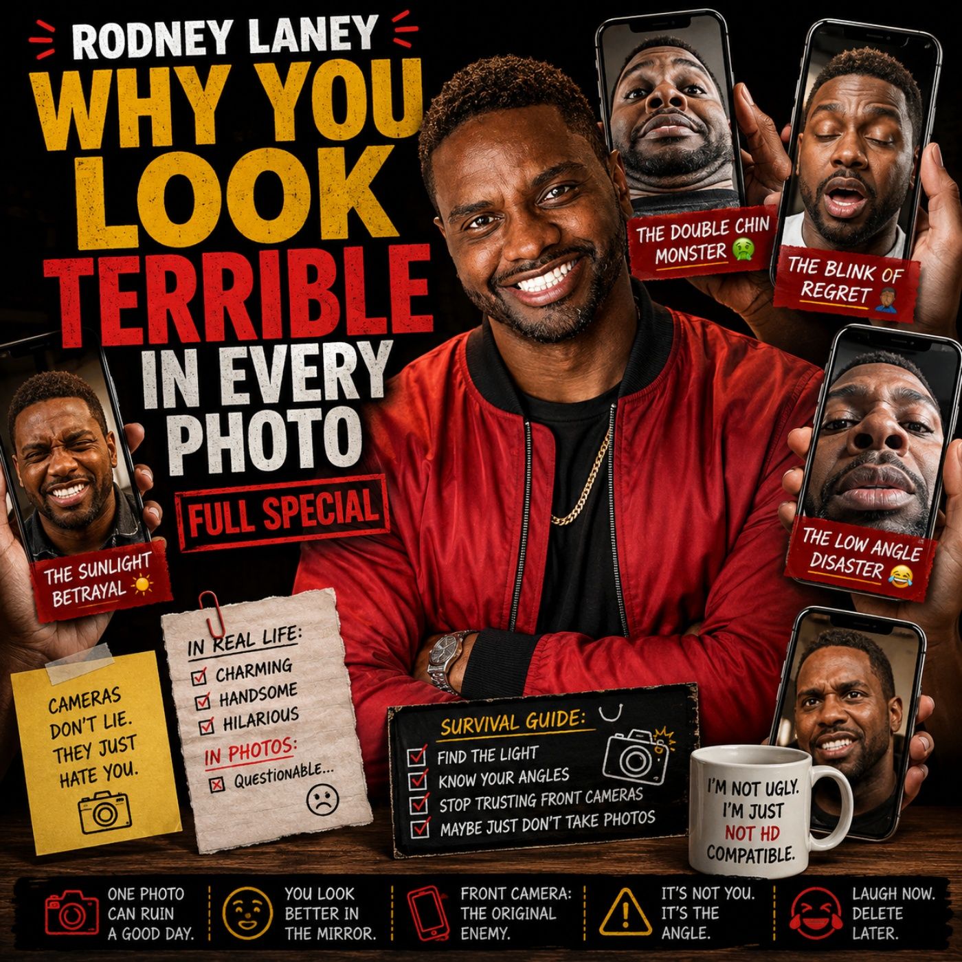Rodney Laney – Why You Look Terrible In Every Photo Full Special (Stand-up Comedy) episode artwork