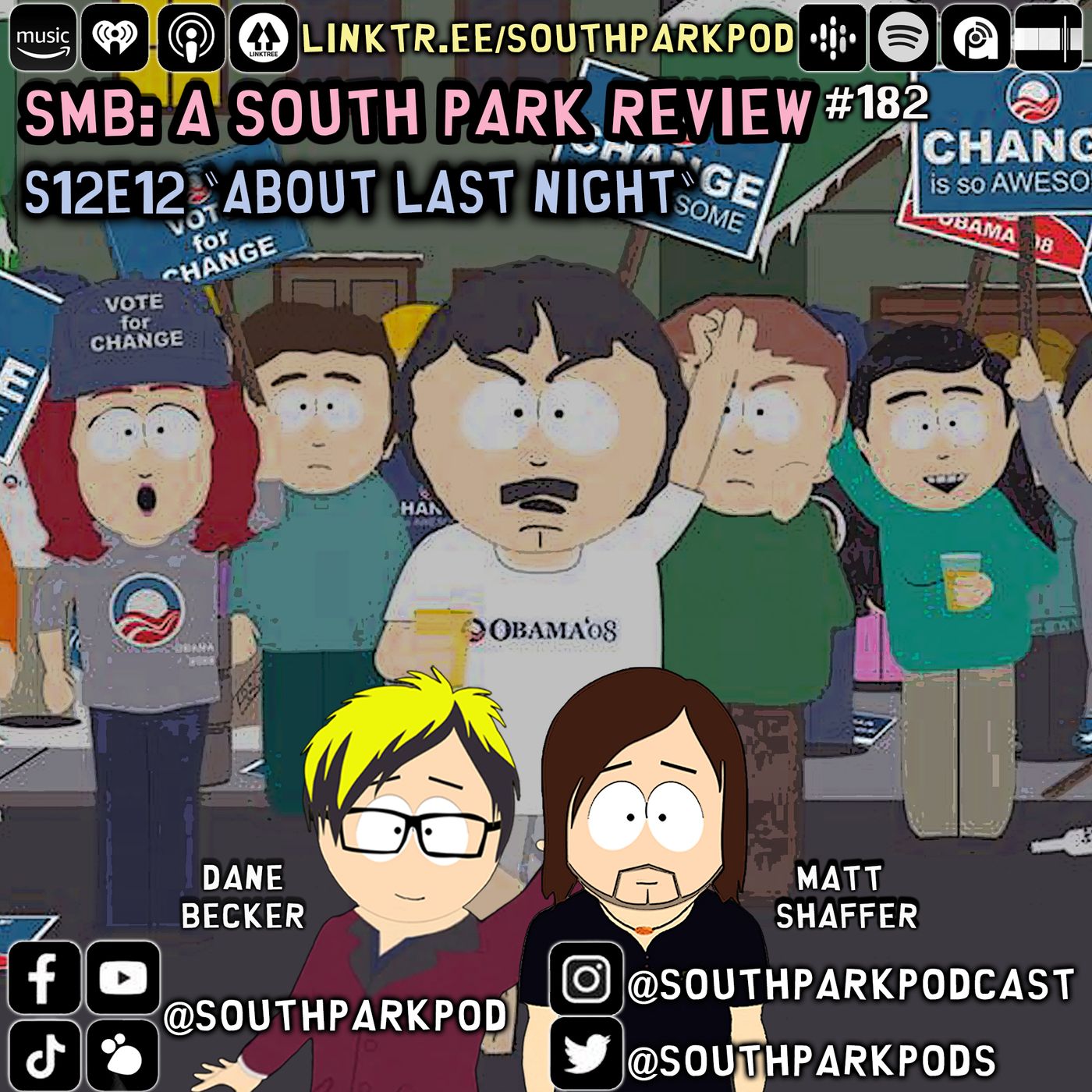 SMB #182 - S12E12 About Last Night - ”Celebrate Good Obama Come On!”