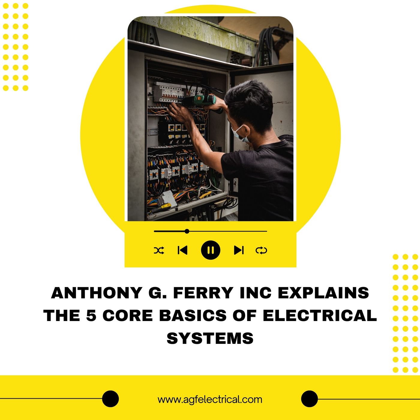 Anthony G. Ferry Inc Explains the 5 Core Basics of Electrical Systems episode artwork