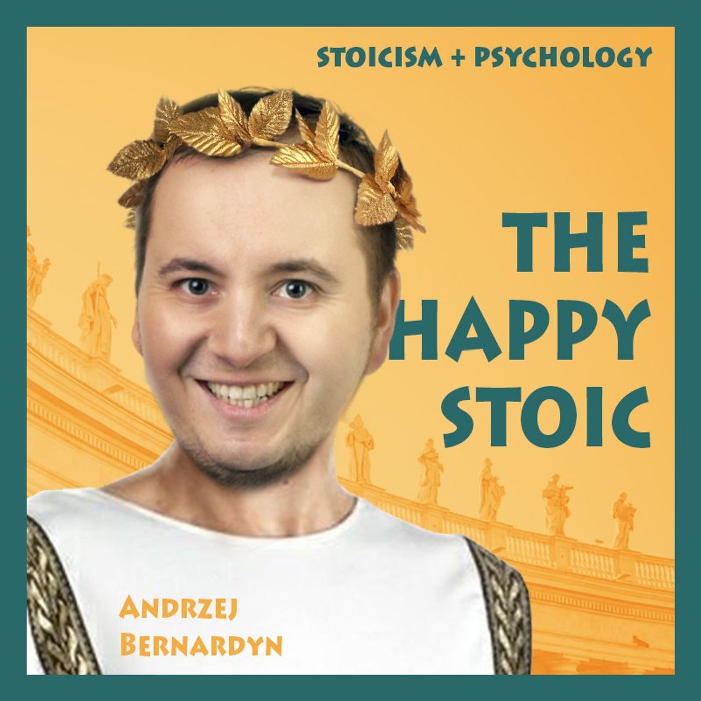 #1 On being a stoic — The Happy Stoic cover