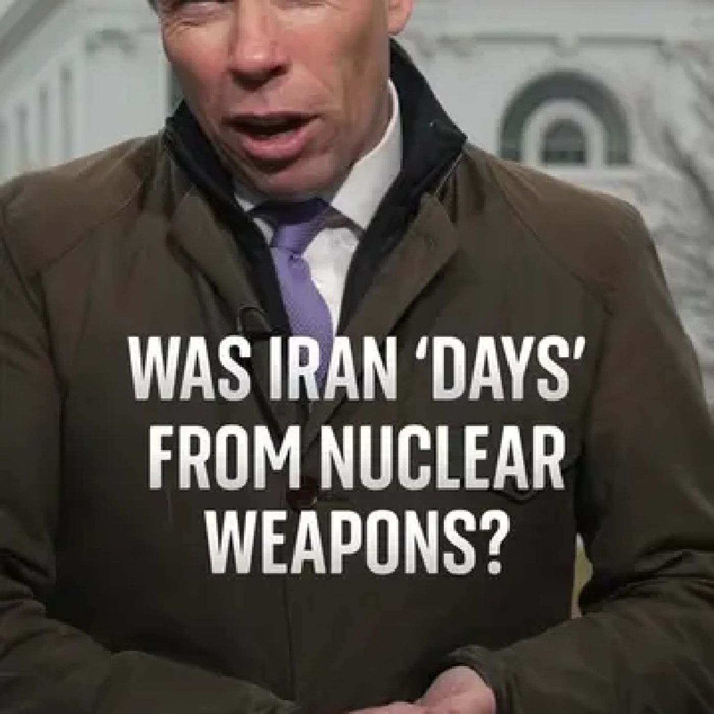 Was Iran 'days' from nuclear weapons? Sky's Mark Stone has the latest from a briefing with U.S. senior officials, which had further detail a episode artwork