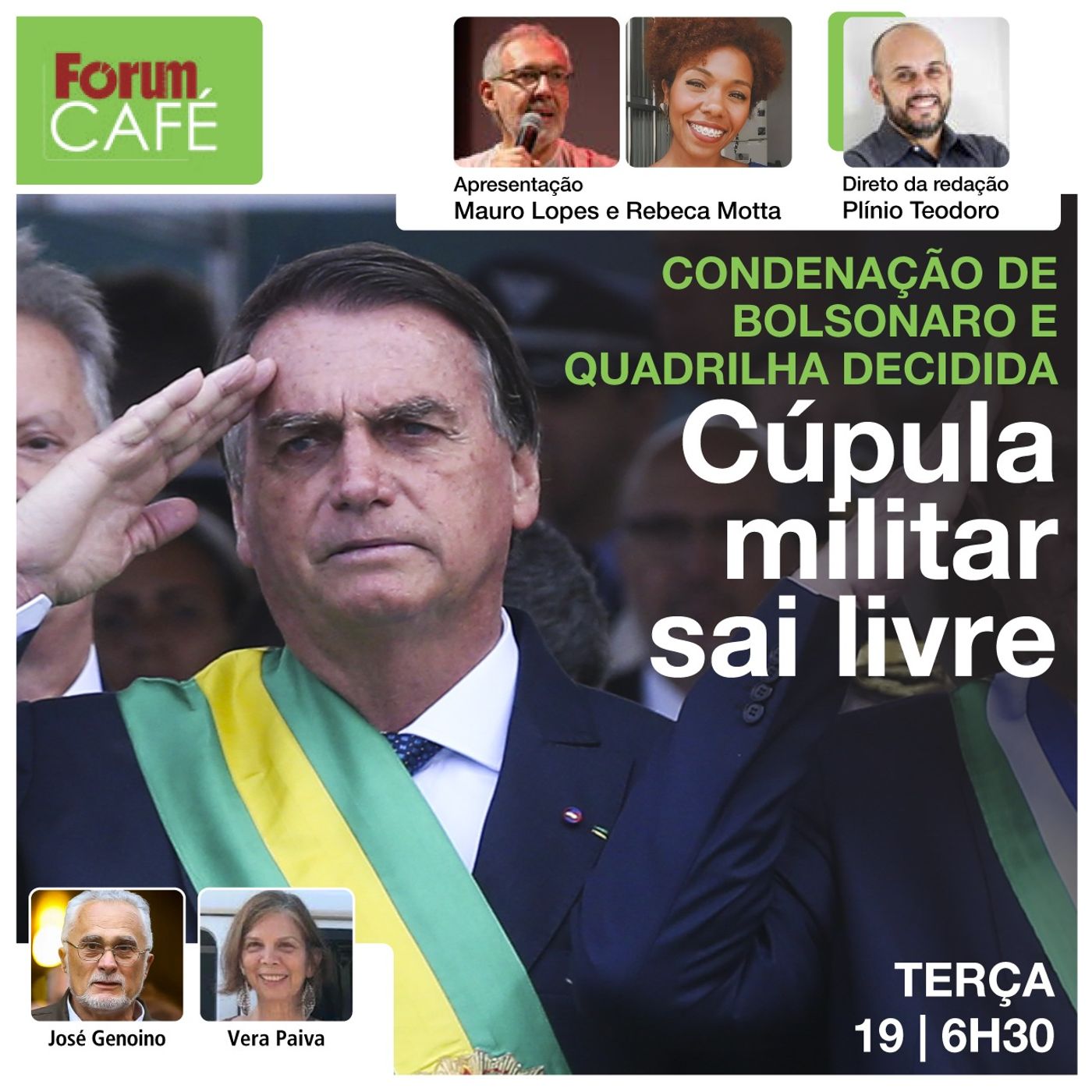 URGENTE: Bolsonaro indiciado pela PF por fraude no cartão de vacina da Covid | Fórum Café | 19.3.24