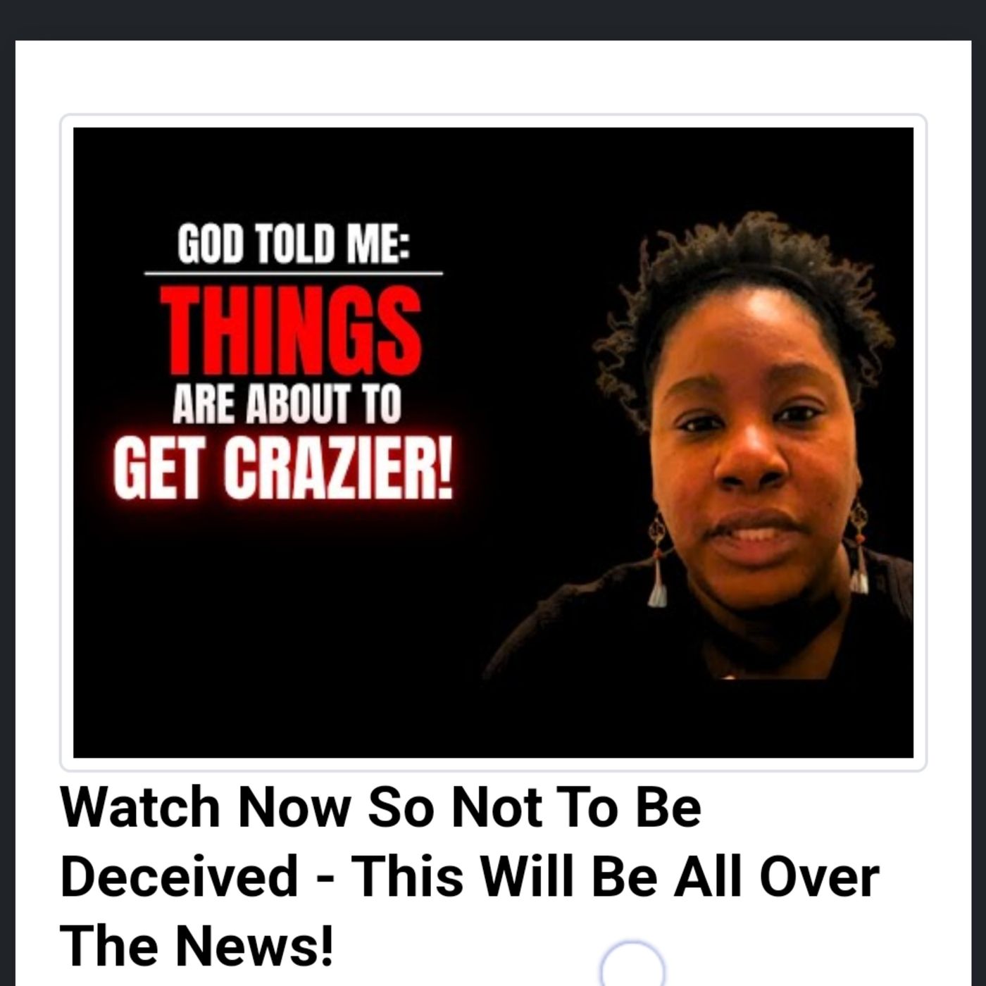 Watch Now So Not To Be Deceived - This Will Be All Over The News! episode artwork