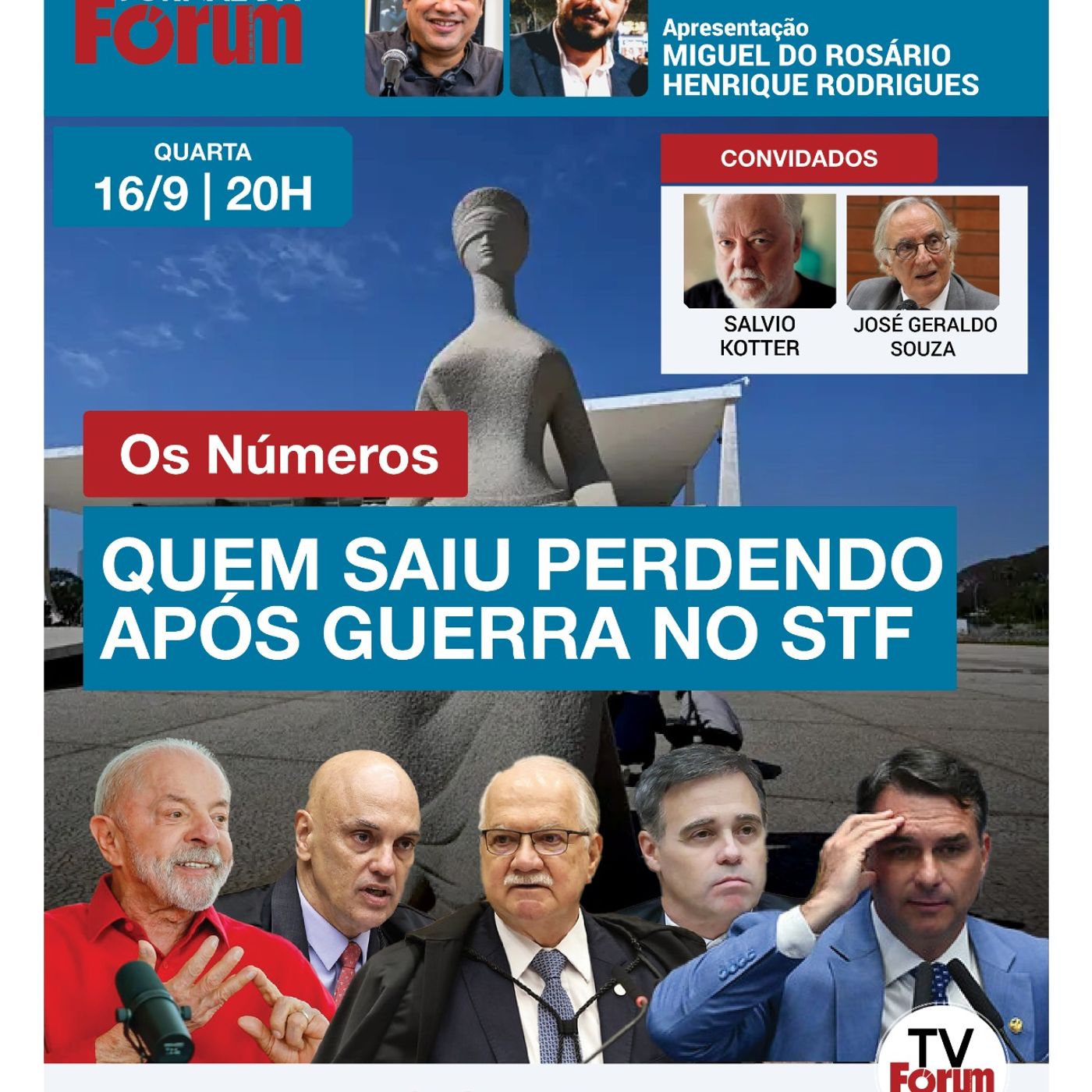 Pesquisa mostra quem saiu mais prejudicado após sessão explosiva no STF | 16.09.26 episode artwork