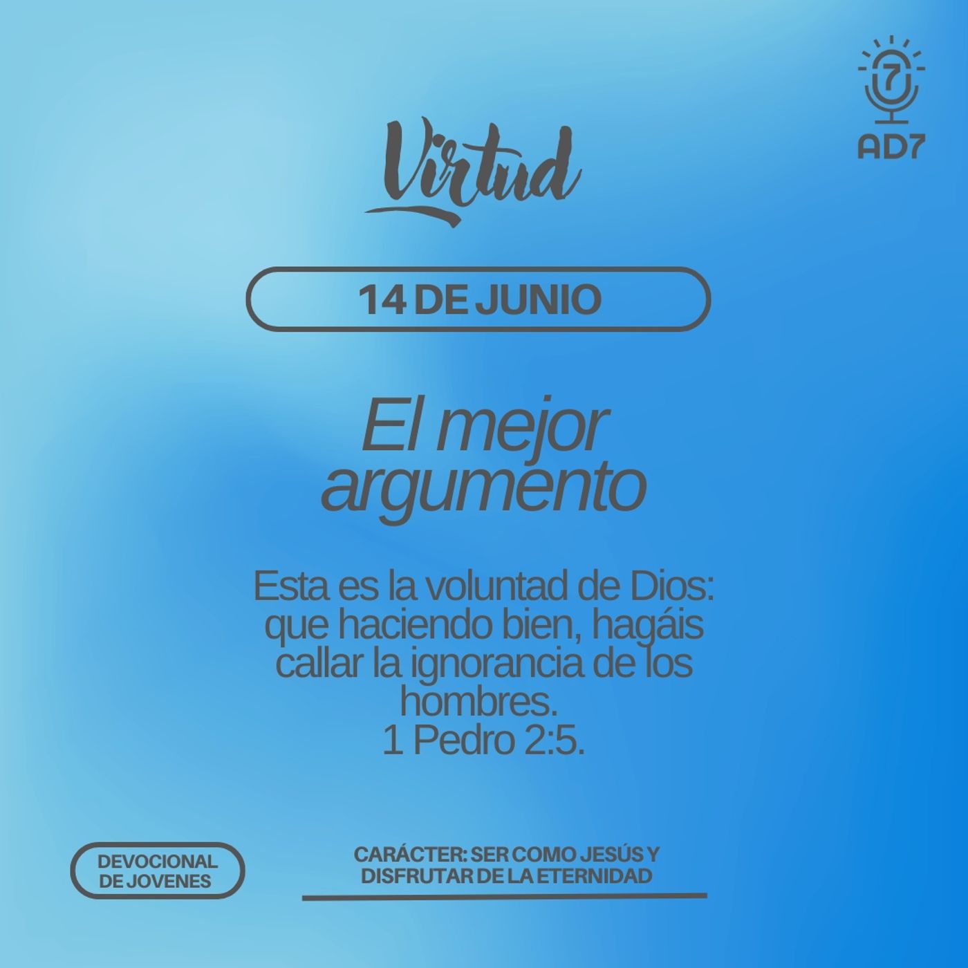 AD7 Devocional - Diferente / Inverso