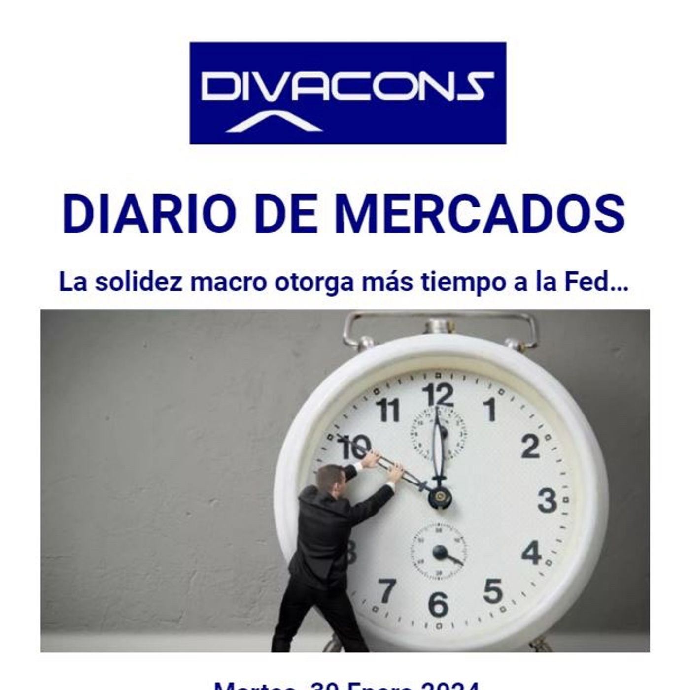 PODCAST en abierto DIARIO DE MERCADOS Martes 30 Enero episode artwork