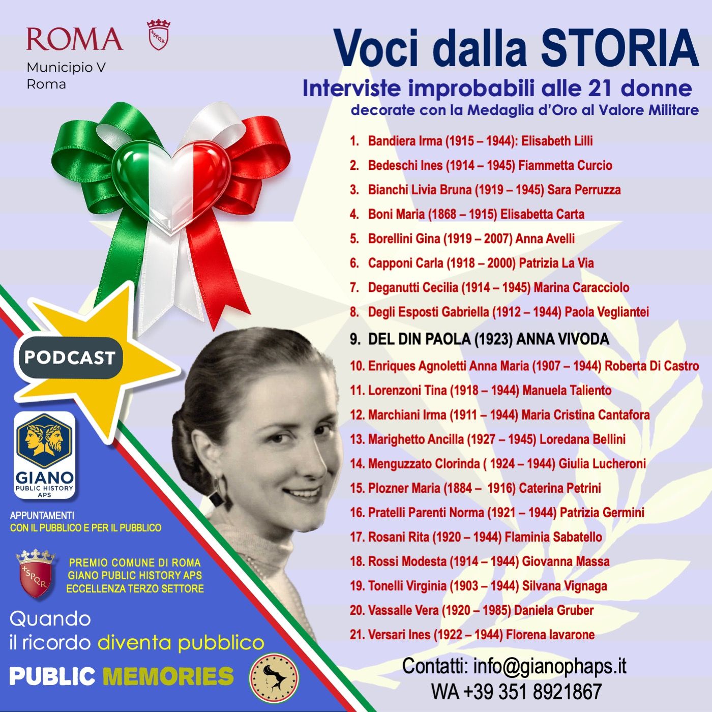 Paola DEL DIN – Tra paracadute e penna: Partigiana della Brigata “Osoppo”, staffetta e informatrice, poi insegnante e studiosa: la vita di u episode artwork