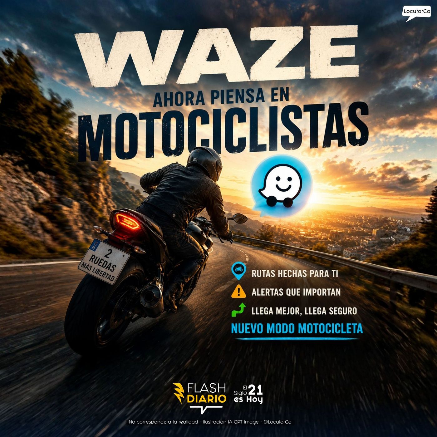 Waze para motos episode artwork