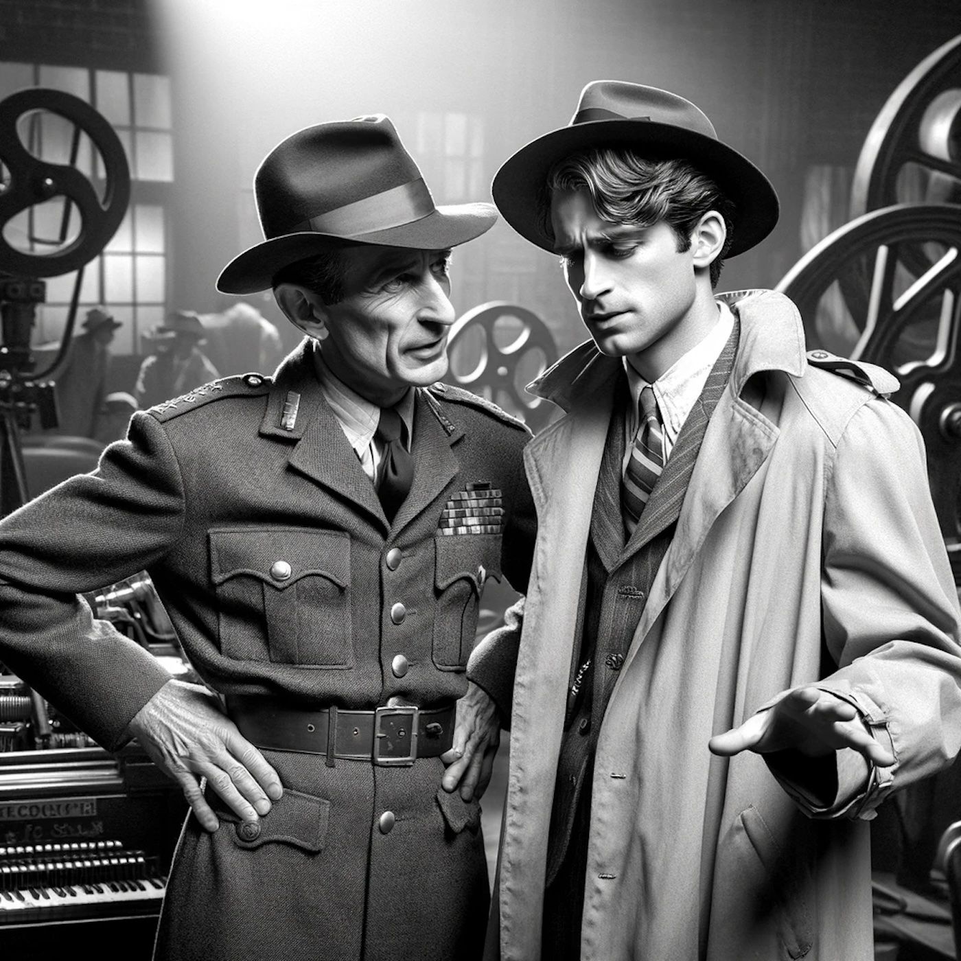 "I'm the technical advisor. I teach Brett Chase how to walk and talk like a cop." episode artwork
